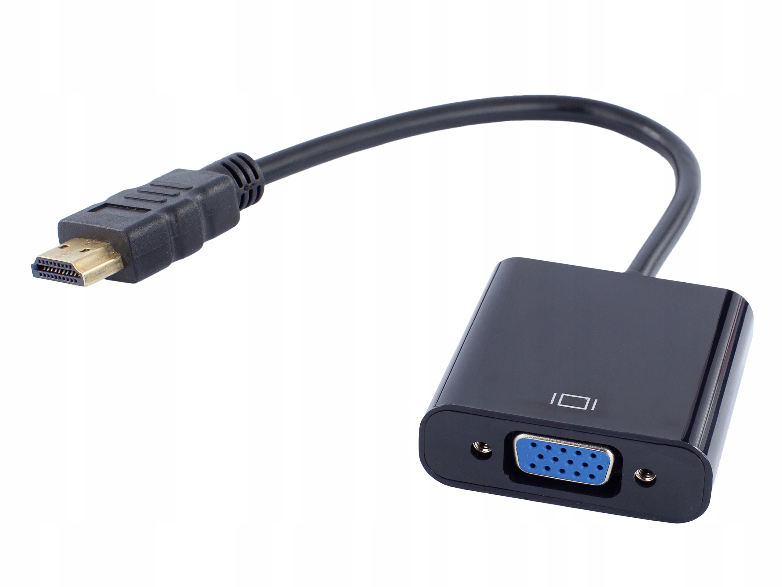 Adapter konwerter przejściówka z HDMI do VGA DSUB