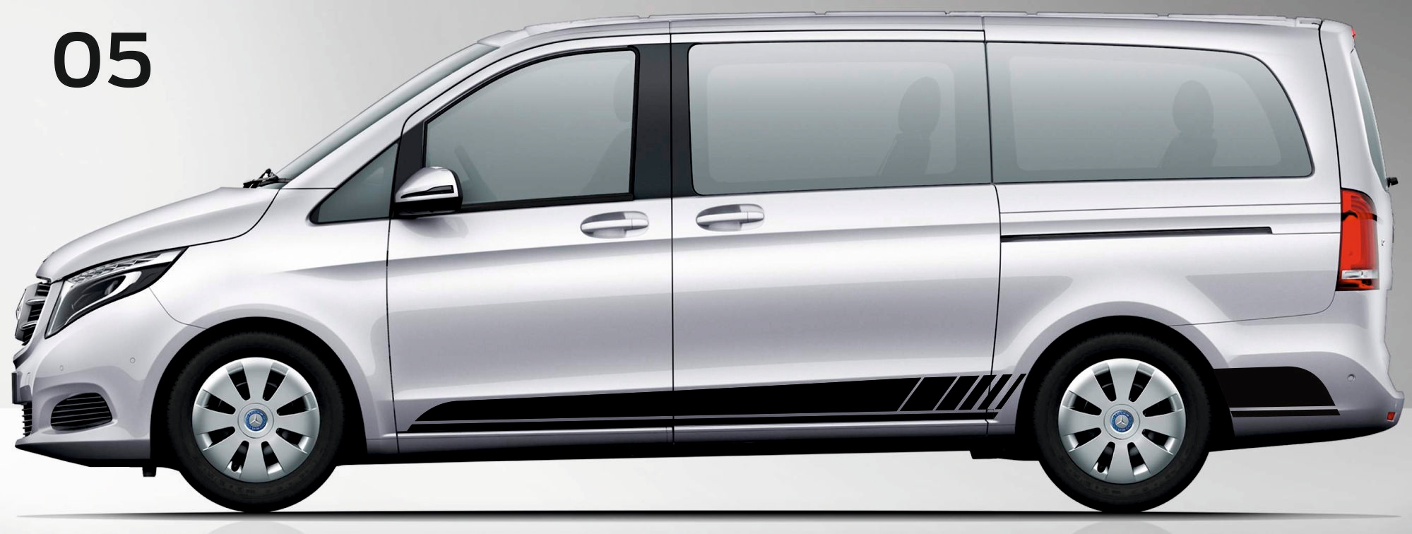 Naklejki na samochód Mercedes Vito Viano Sprinter V-Klasa 05
