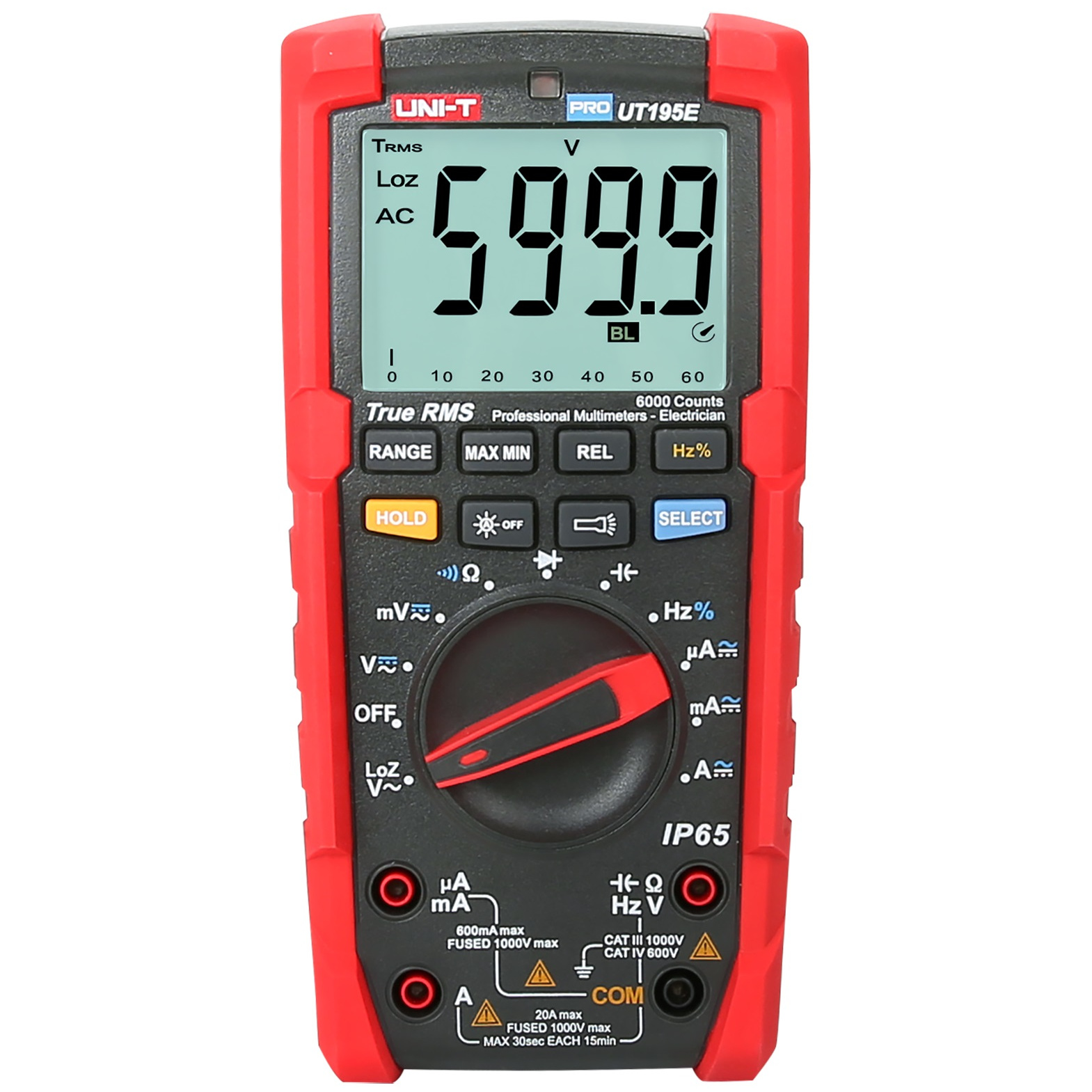 Profesionálny digitálny multimetr Uni-t UT195E P