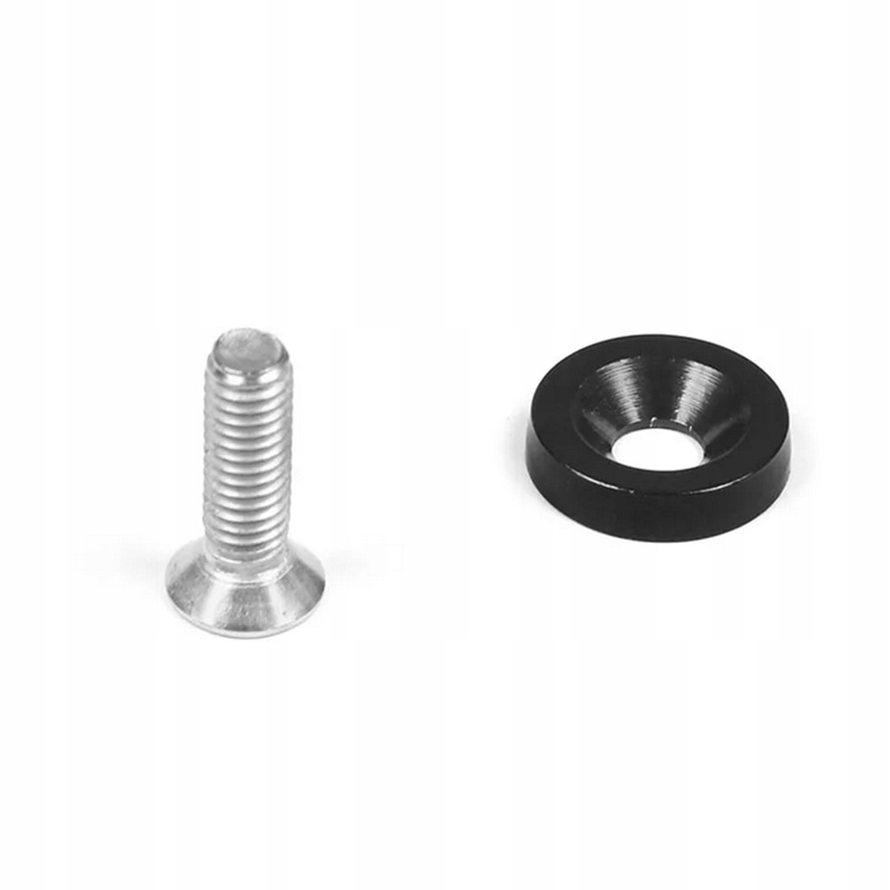 ŚRUBKI Z PODKŁADKAMI M6 ŚRUBY CZARNE PODKŁADKI ZESTAW M6x20 Producent inny