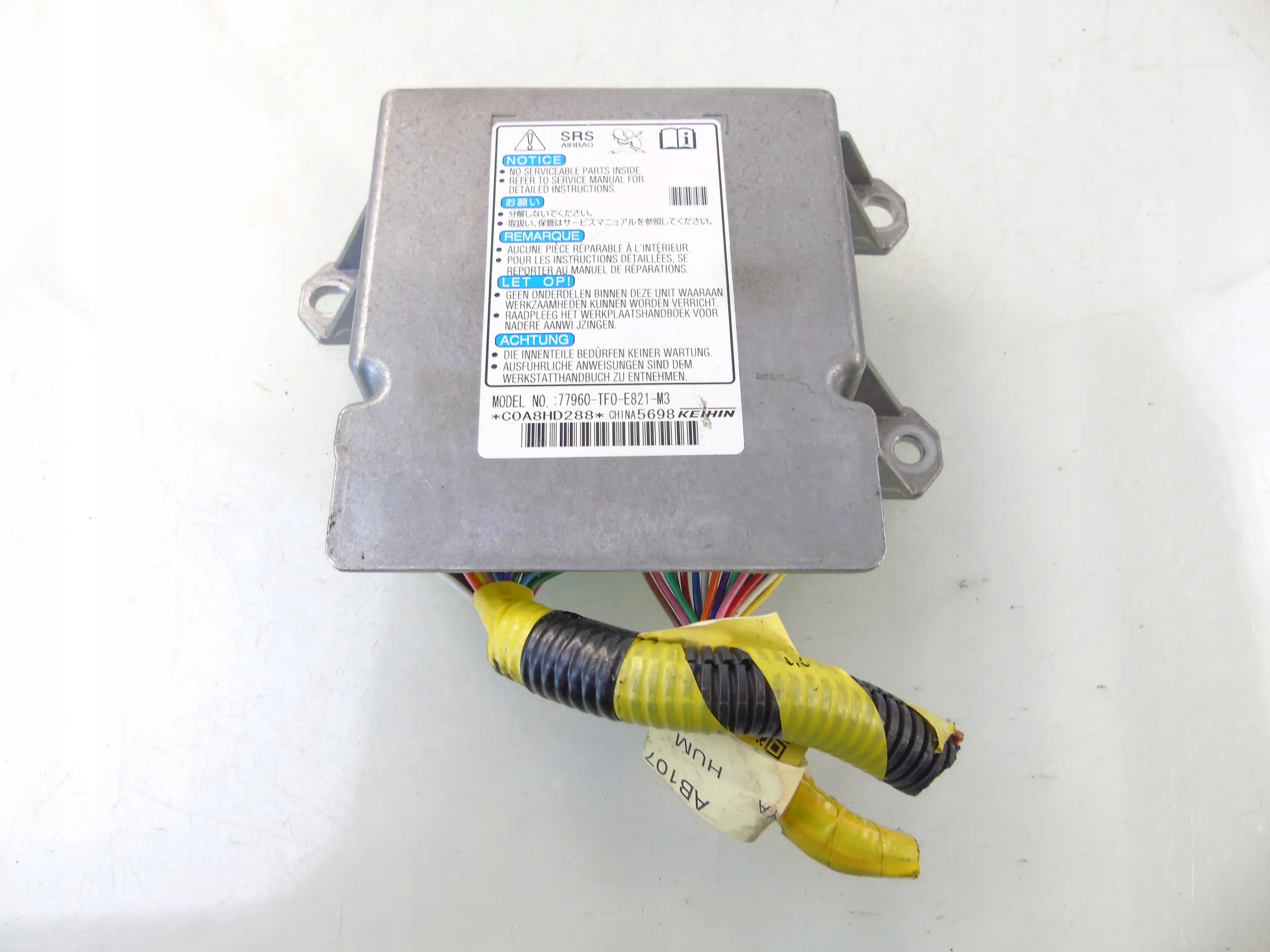 MODUŁ SENSOR AIRBAG HONDA JAZZ III 77960TF0E821M3 77960TF0E821M3