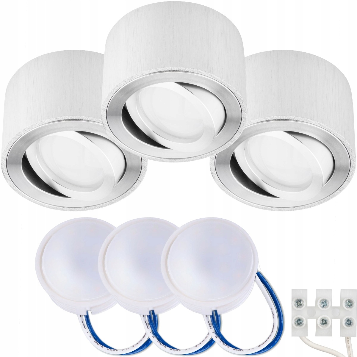 

3x Oprawa Natynkowa Halogenowa Spot 50mm Led