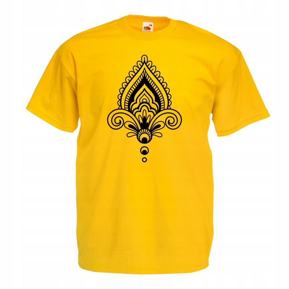 

Koszulka mandala symbol XL żółta