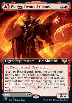 Plargg, Dean of Chaos Strixhaven: School of Mages: Extras