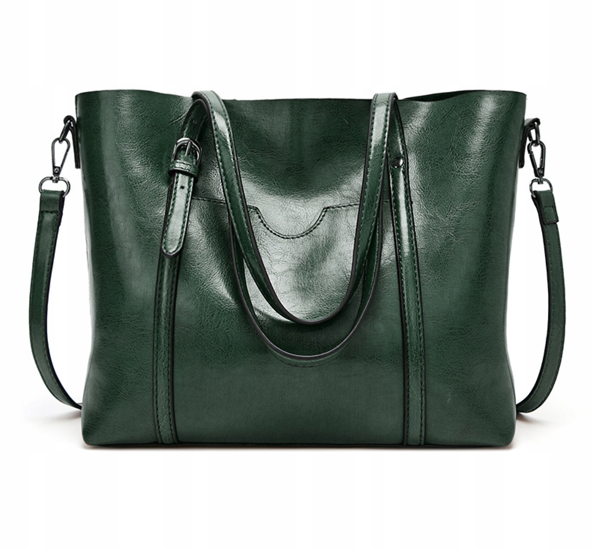 POJEMNA SKÓRZANA TORBA DAMSKA MIEJSKA TOREBKA Model MX31