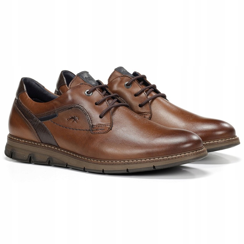 Pánské polobotky Fluchos 504194 Kiro F0974 hnědé Kůže VEL.43