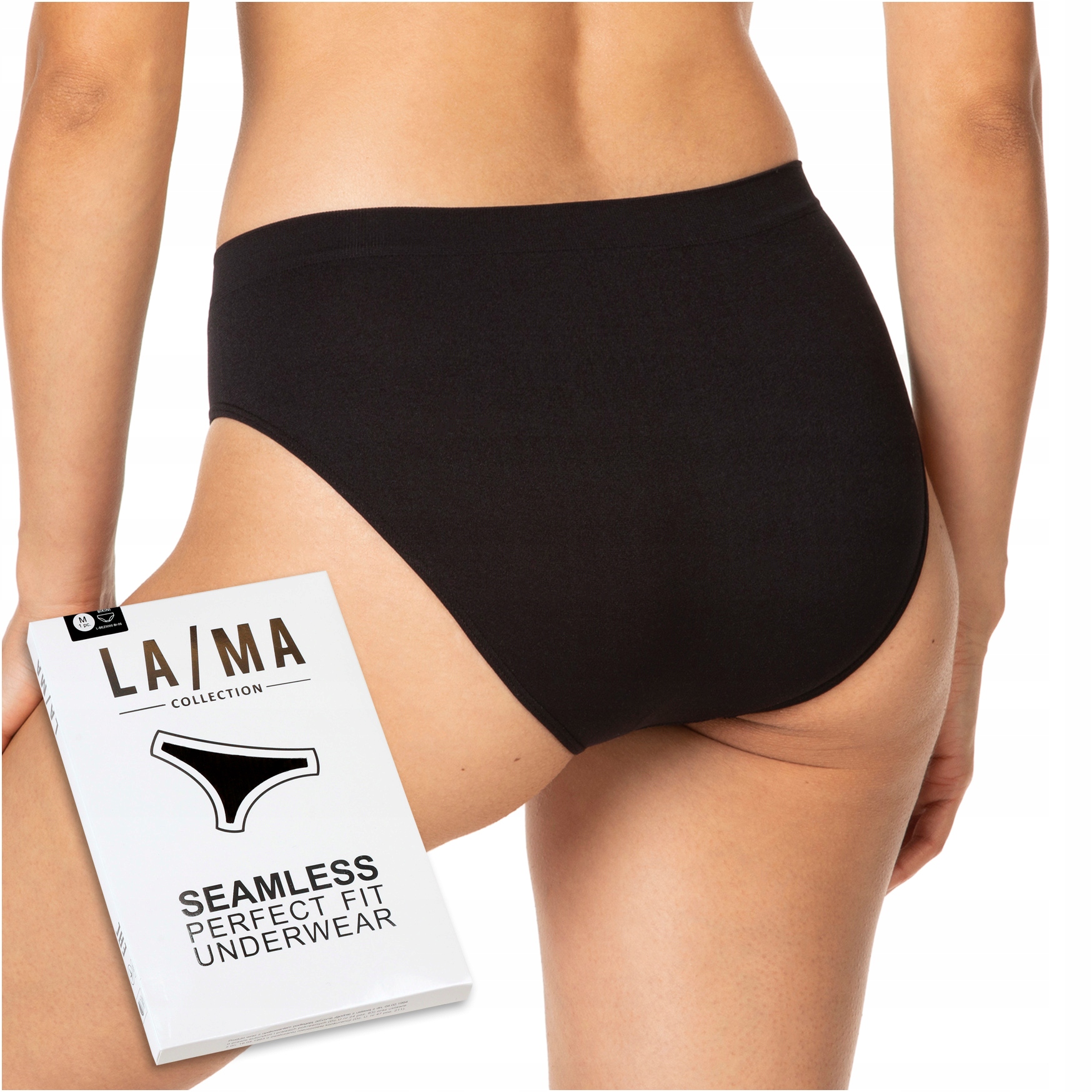 

Figi damskie Lama 5000BI02 majtki Bezszwowe M