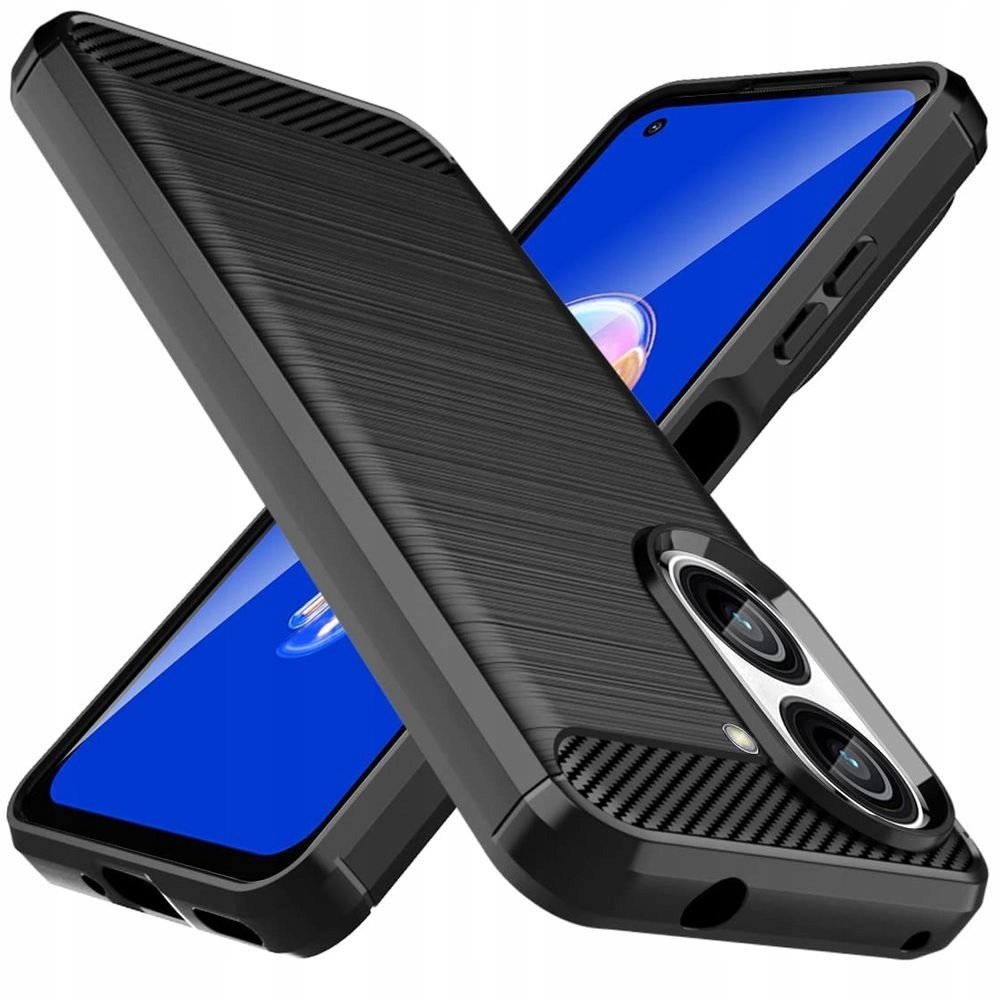 

Etui Carbon Case Czarne do Asus Zenfone 9