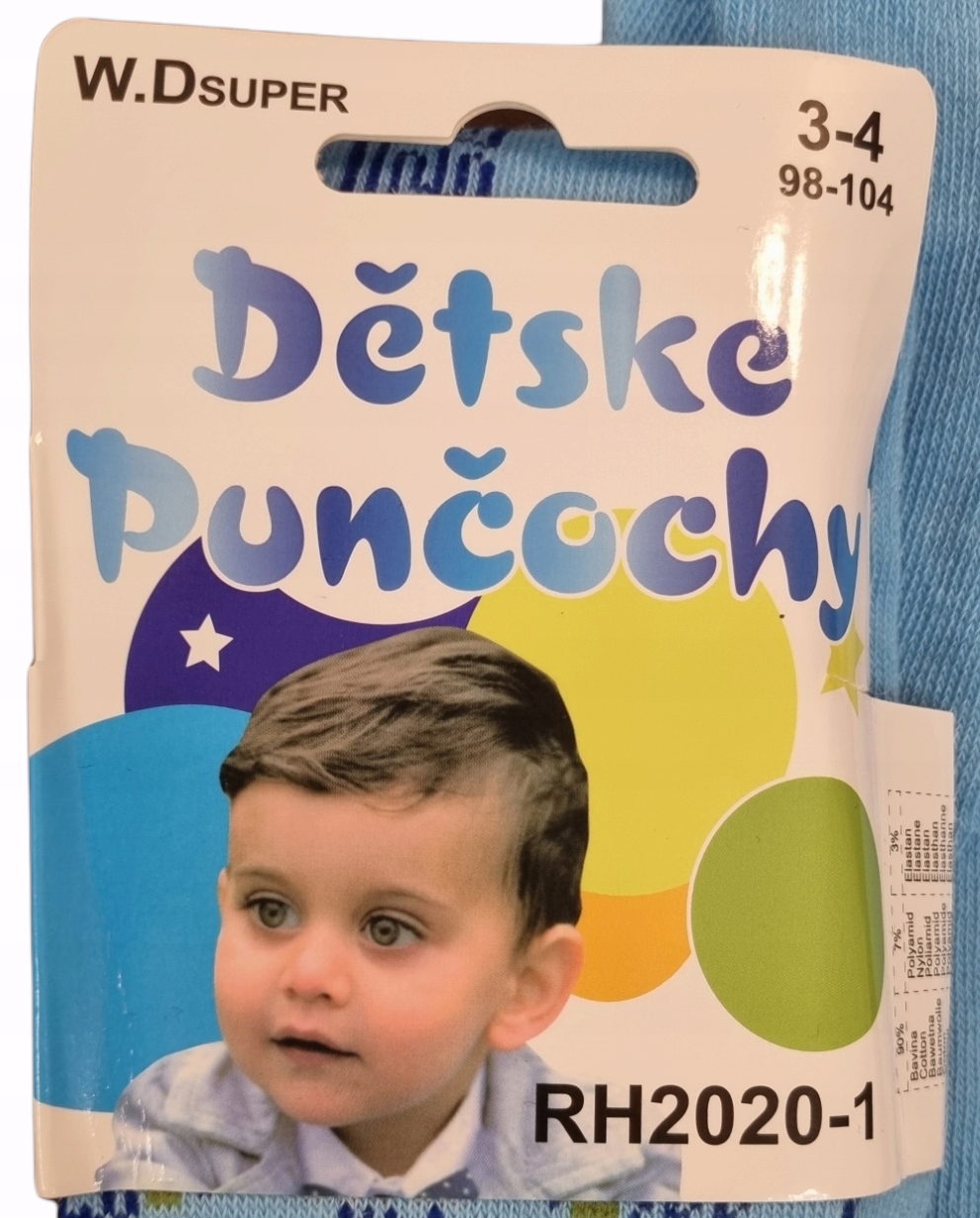 RAJSTOPY CUTE DZIECIĘCE 122-128 BAWEŁNIANE RAJTUZY Marka Inna marka