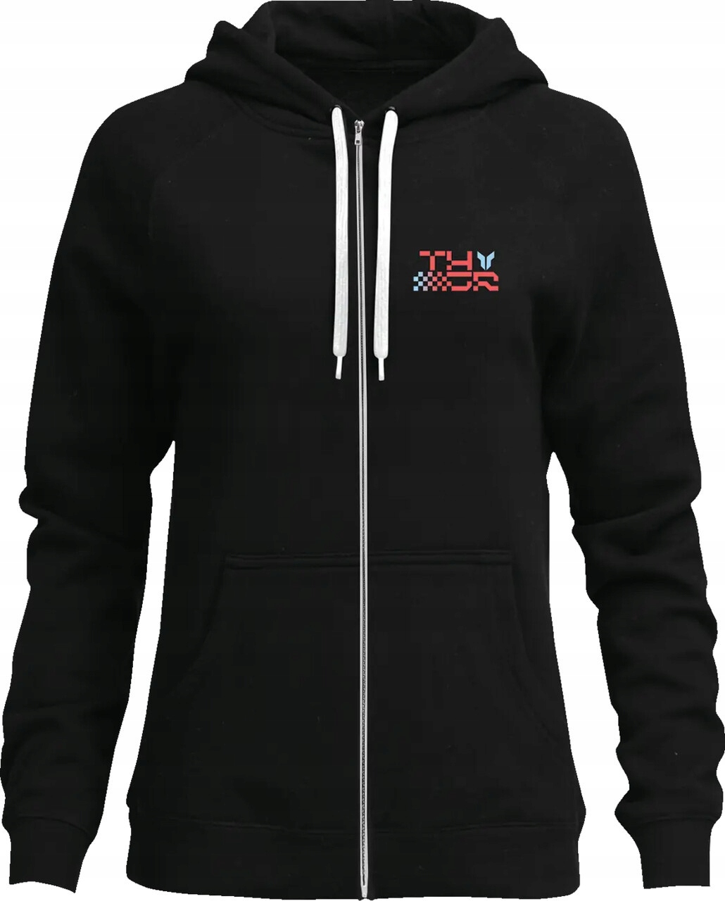 Dámska mikina s kapucňou Thor Vantage Zip-Up čierna XL
