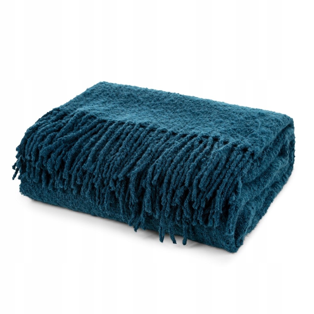 Deka přehoz Bela 150x180 Eurofirany modrá mořská měkká bukla