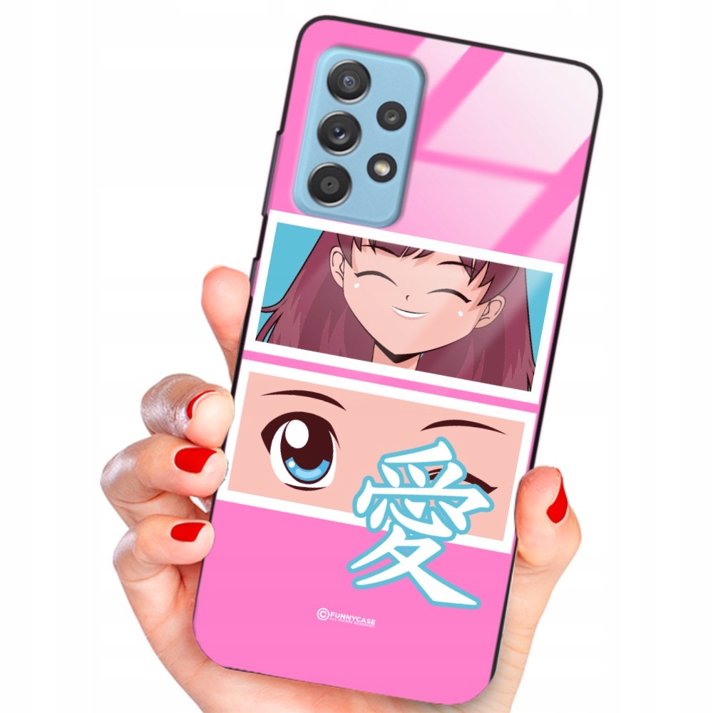 

Etui Glass do Samsung A33 5G Kawaii Anime