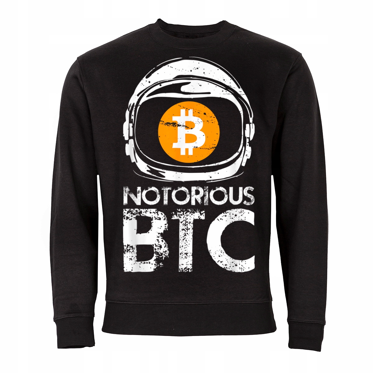 

Męska Bluza Z Nadrukiem Bitcoin Kryptowaluty