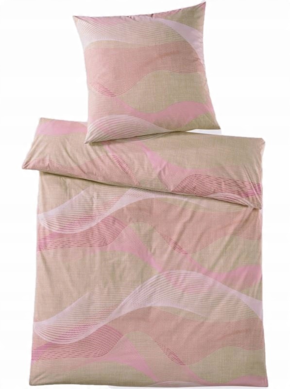 

Heine Home Komplet Pościeli 80X80 135X200 Beż/ Róż