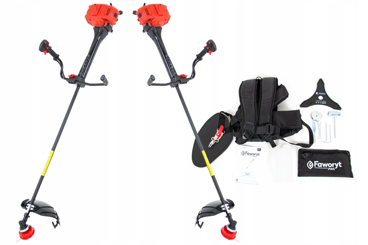 Faworyt Pro Profesjonalna Antywibracyjna Kosa Spalinowa 2.9KM Szelki Vip