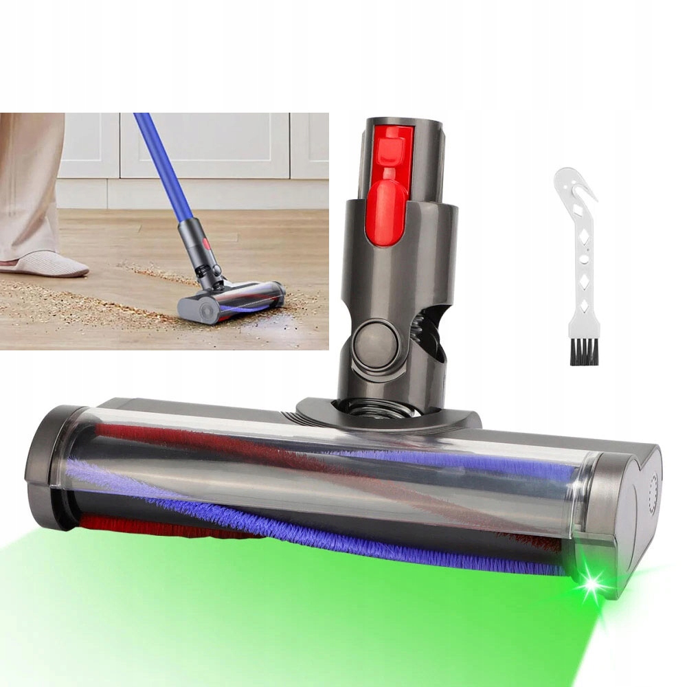 Miekka Szczotka Led Do Dyson V8 V7 V10 V11 V15 Do Twardych Podłóg I Dywanów