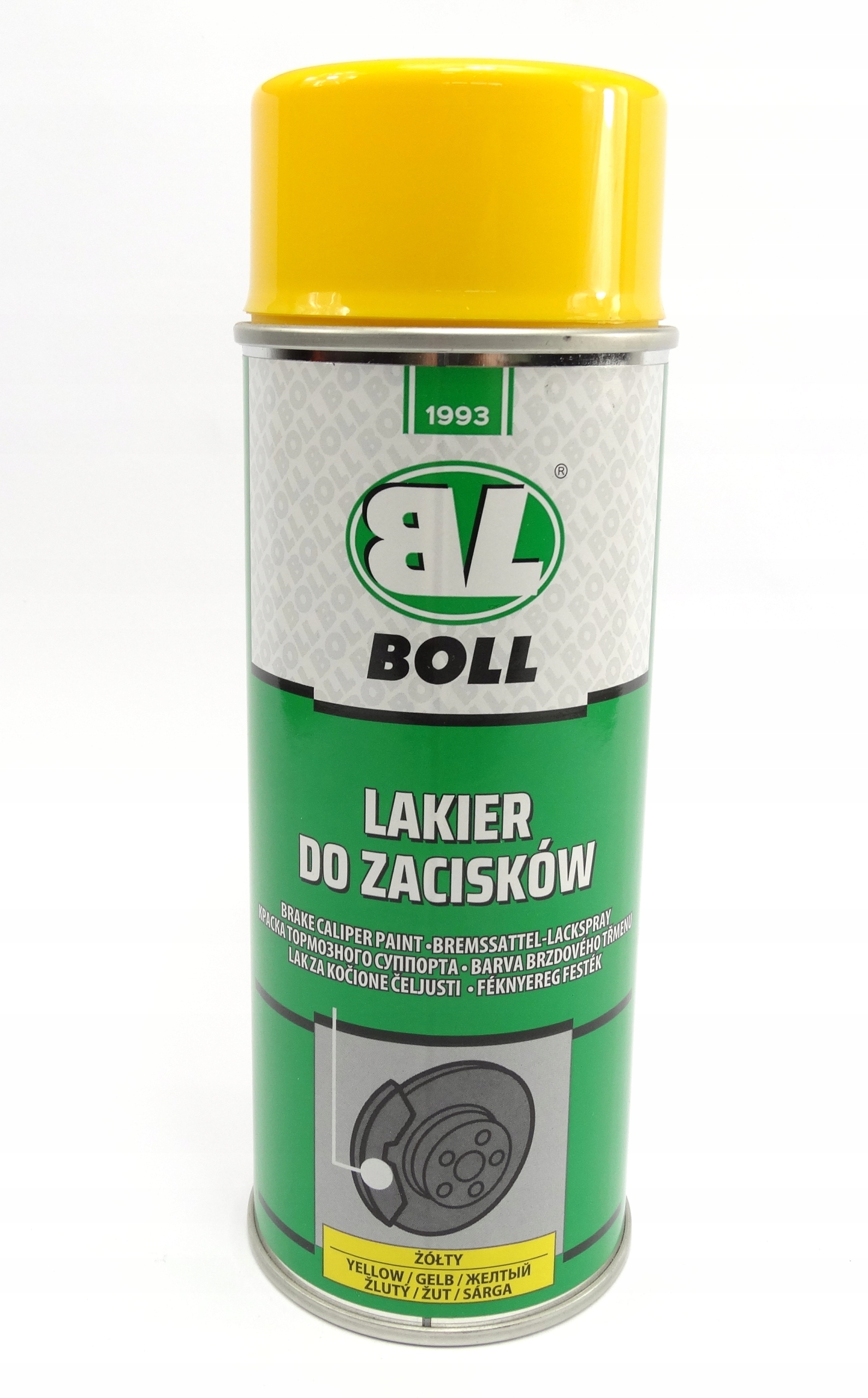 Boll Lakier Do Zacisków 400ML Żółty