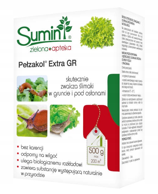 

Pełzakol 500g Trutka Środek Na Ślimaki Sumin