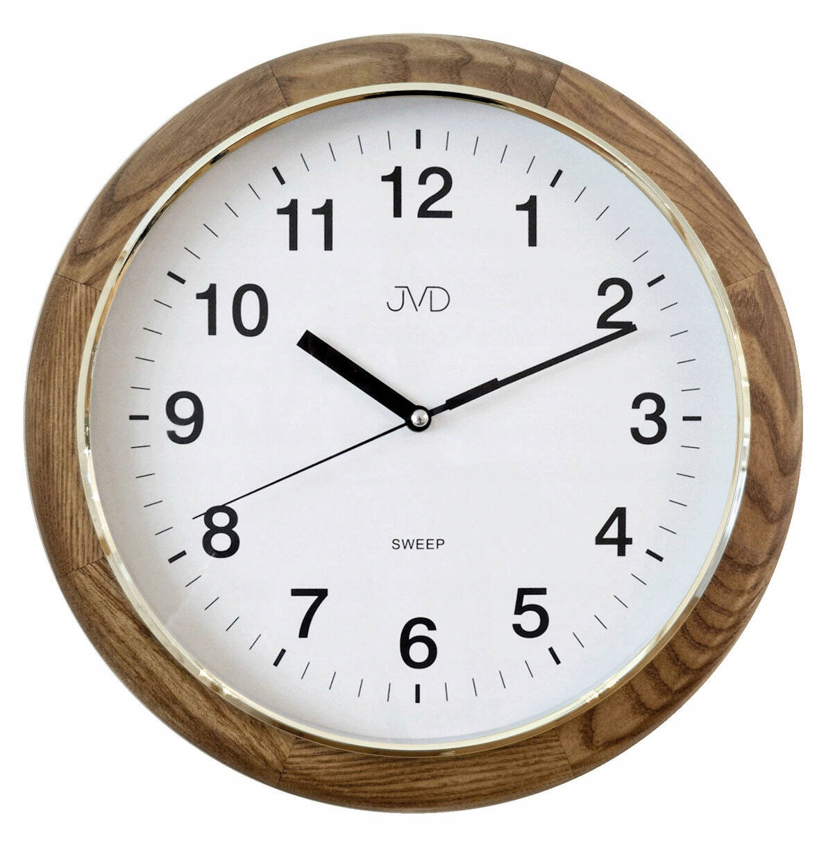 Čitateľné Klasické Tiché Drevené Nástenné Hodiny Jvd NS19040.78 32 cm