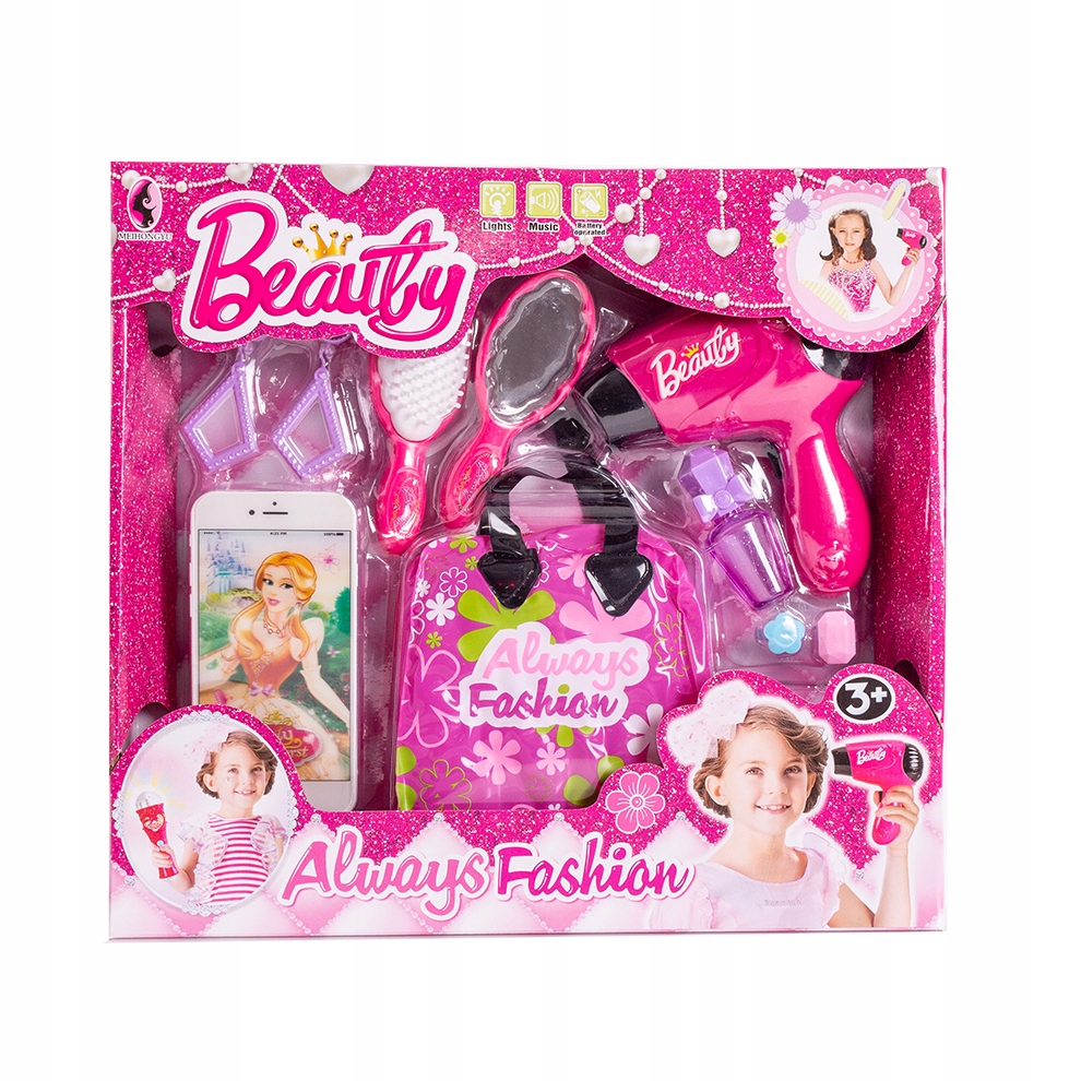 OUTLET ZESTAW PIĘKNOŚCI SUSZARKA TOREBKA SMARTFON