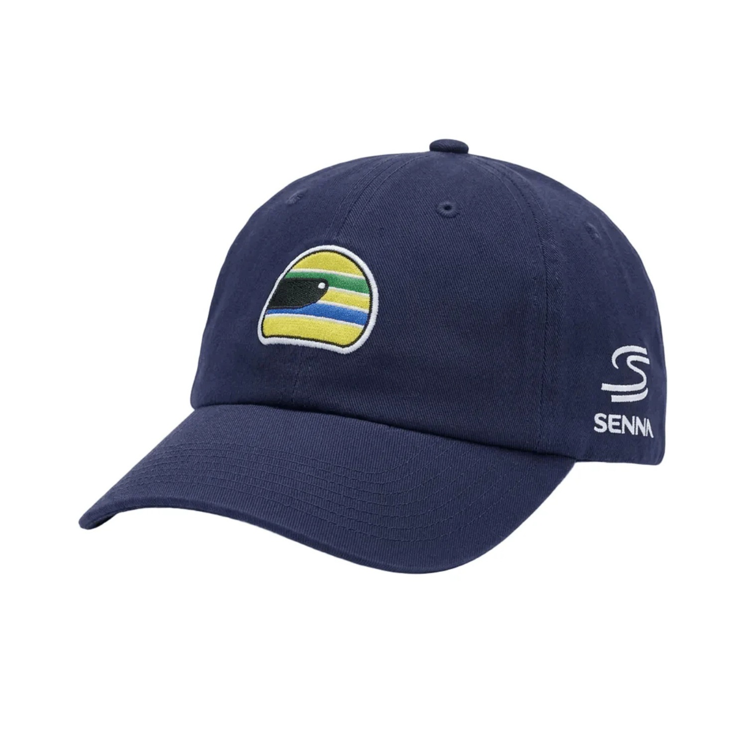 Kšiltovka Helmet Washed Ayrton Senna Collection 2026