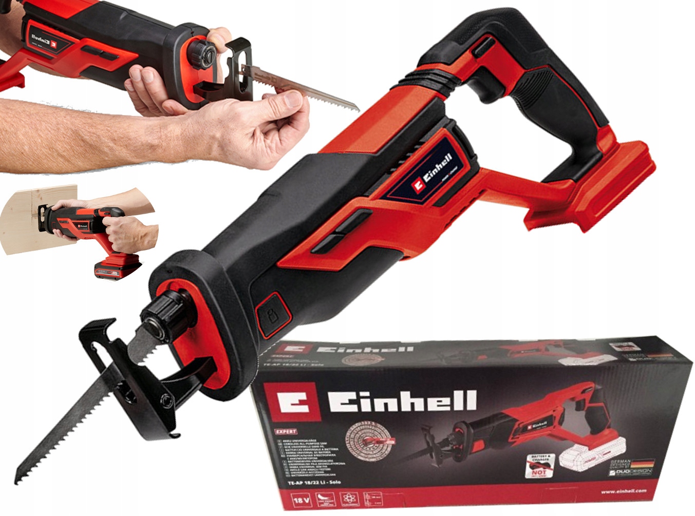 Einhell Šavlová Pila Akumulátorová Lišta Te-ap 18/26 Li-Solo 18V