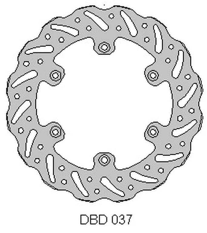 Delta Braking Brzdový Kotúč Zadný Ktm 2T/4T '91-21, Husaberg, Husquarna, G