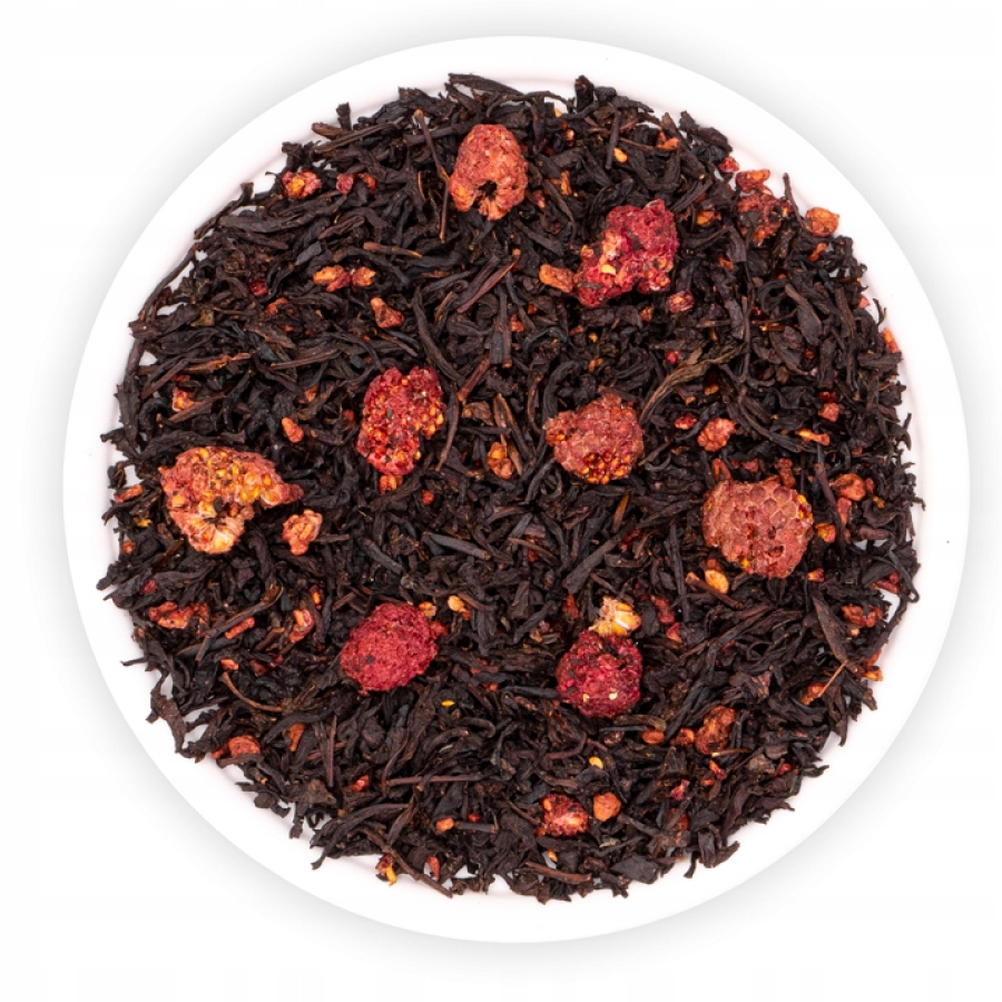 Čaj Černý Listový Malinový Wroclove Teaverso 500 G