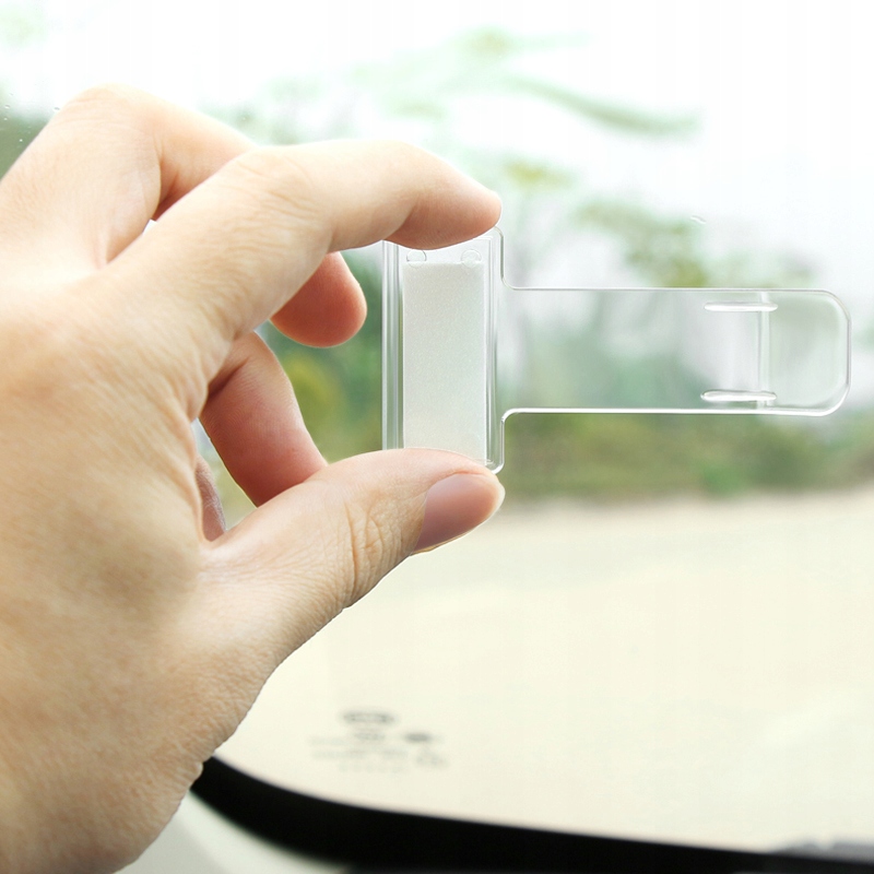 UCHWYT KLIPS NA BILET PARKINGOWY LEGITYMACJĘ SZYBĘ Numer katalogowy producenta O006