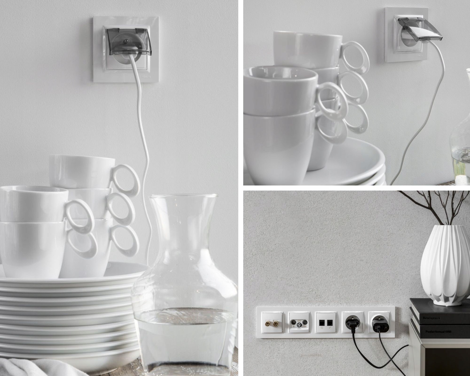 5x gniazdo pojedyncze z/u Czarny mat Simon 10 Uziemienie Z uziemieniem