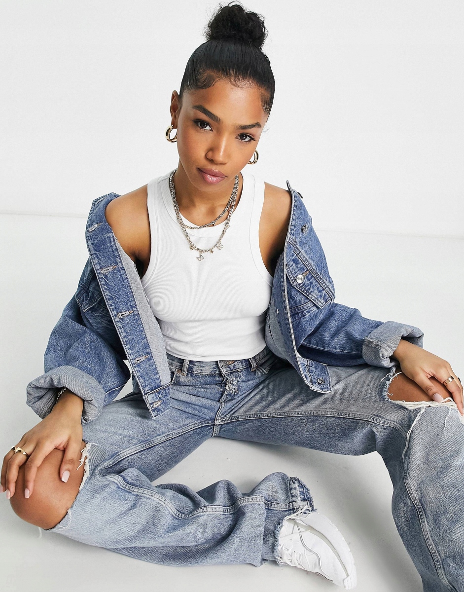 BODY DAMSKIE PRĄŻKOWANE ROZM. XL 507