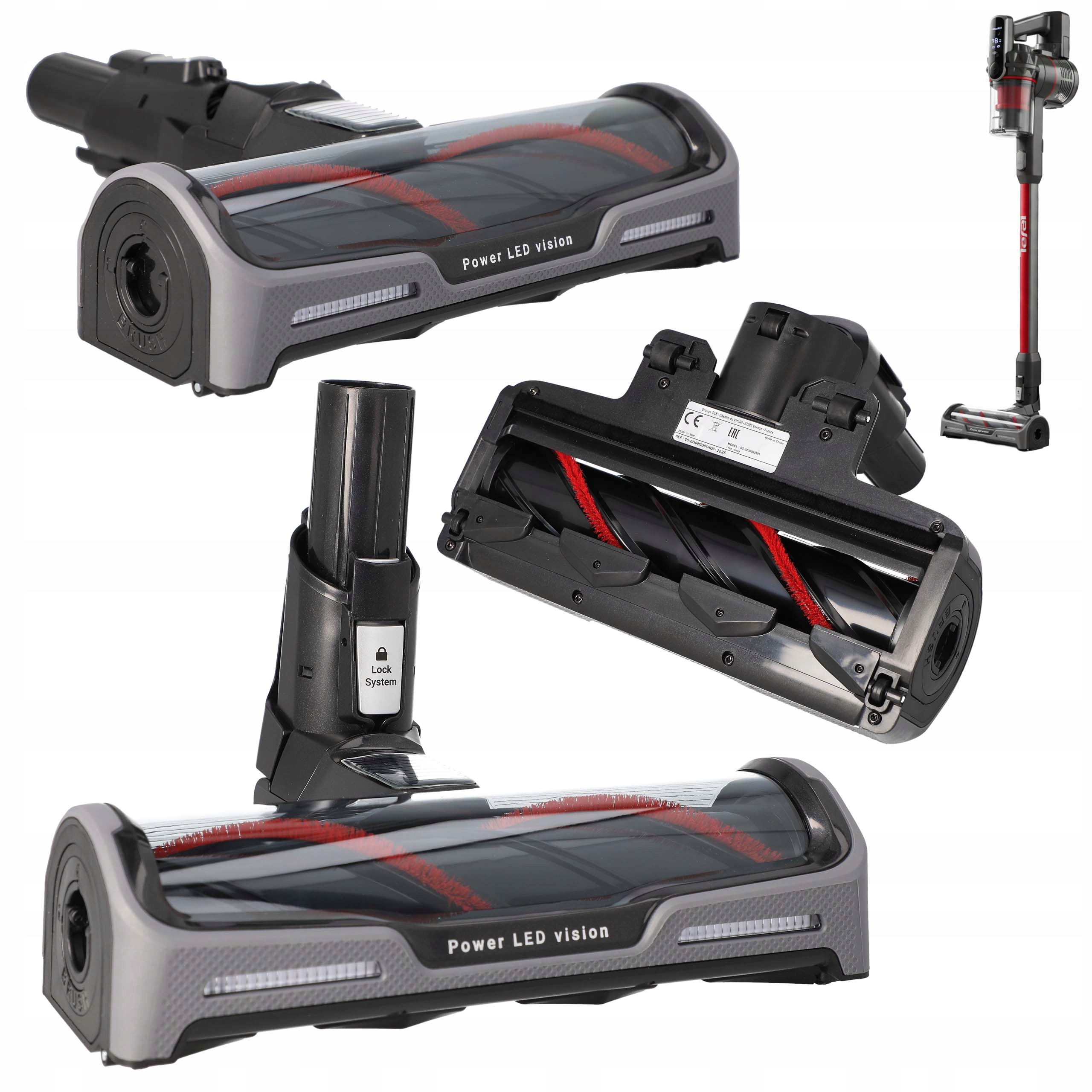 Elektroszczotka do odkurzacza bezprzewodowego Tefal Xforce Flex RH99