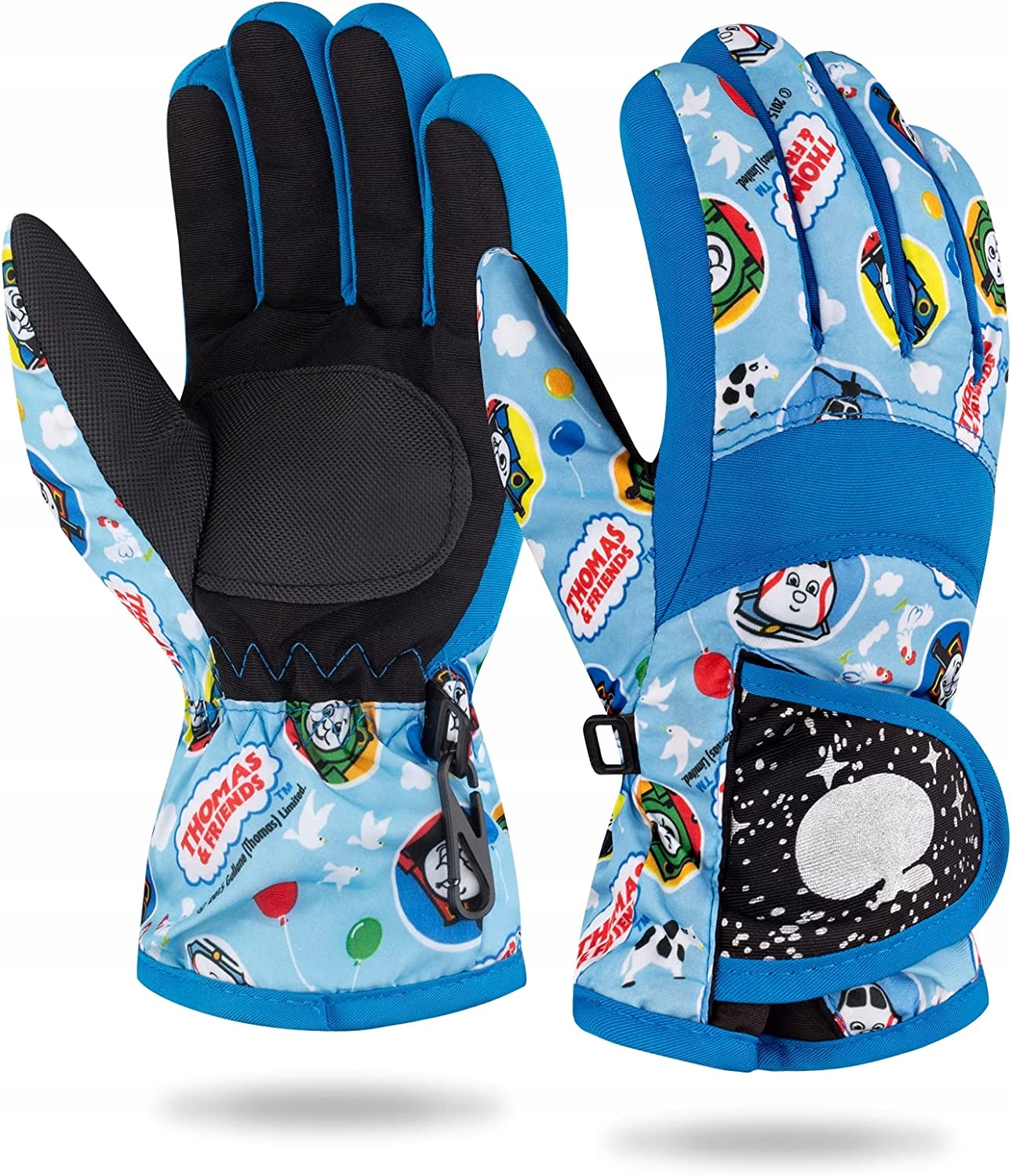 RĘKAWICZKI DZIECIĘCE NARCIARSKIE ZIMOWE NA ŚNIEG 4-7 LAT