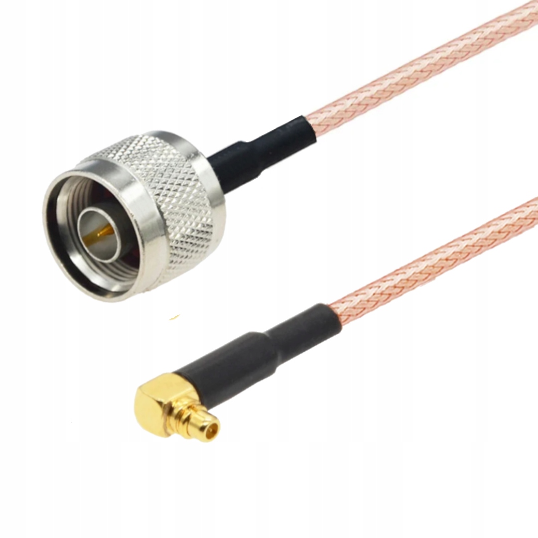 Propojovací kabel MMCX samec N samec RG316 12 cm