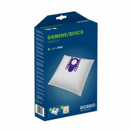 

Worki 4X Do Odkurzacza Bosch Szary BGBS48TBO