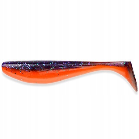 Fishup Wizzle Shad 3” 207 Dark Violet/Orange