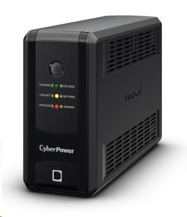 CyberPower Ut GreenPower Series Ups 850VA/ 425W, nemecké zásuvky Schuko…