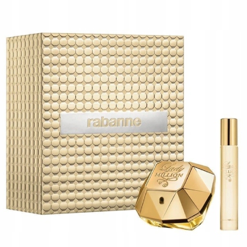 Sada Paco Rabanne Lady Million 80ML Edp+ 20ML Parfémovaná voda pro ženy