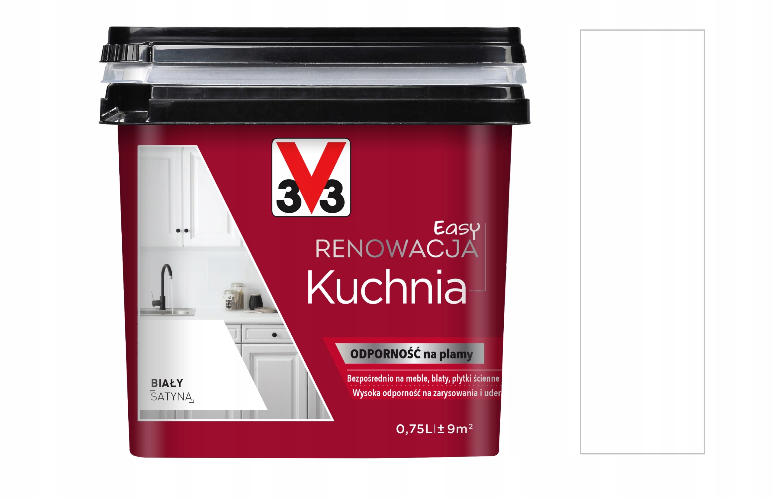 Farba V33 Easy Renowacja Kuchnia Biały 0.75L
