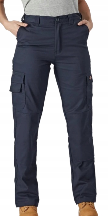 Dickies Spodnie Robocze Damskie Czarne 28 J5C