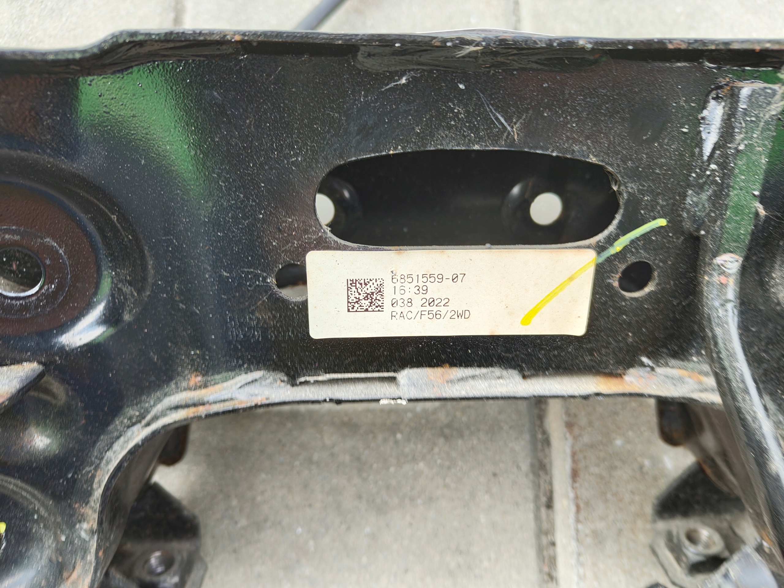 MINI F56 Achsträger heck 6851559