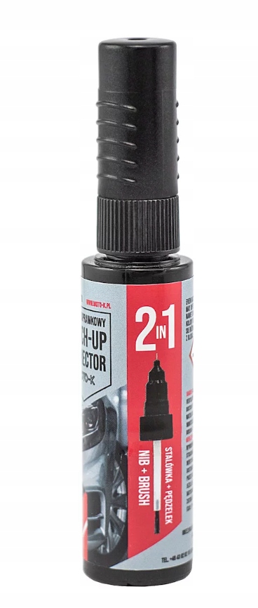 Sztyft Rapidograf Lakier Zaprawkowy Czarny Matowy Mat