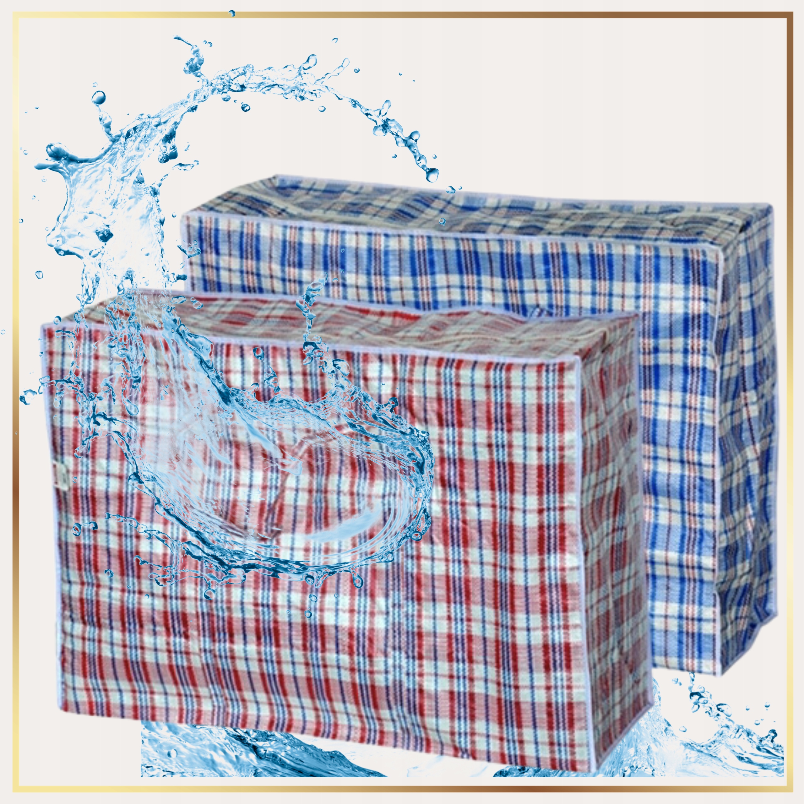 TORBA BAZAROWA PAKOWA RUSKA DO HANDLU MAŁA Płeć uniseks