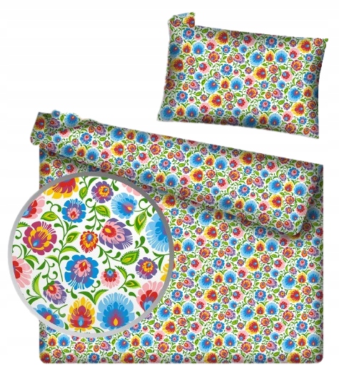 

Pościel Bawełna komplet 140x200 Koloryt Biały