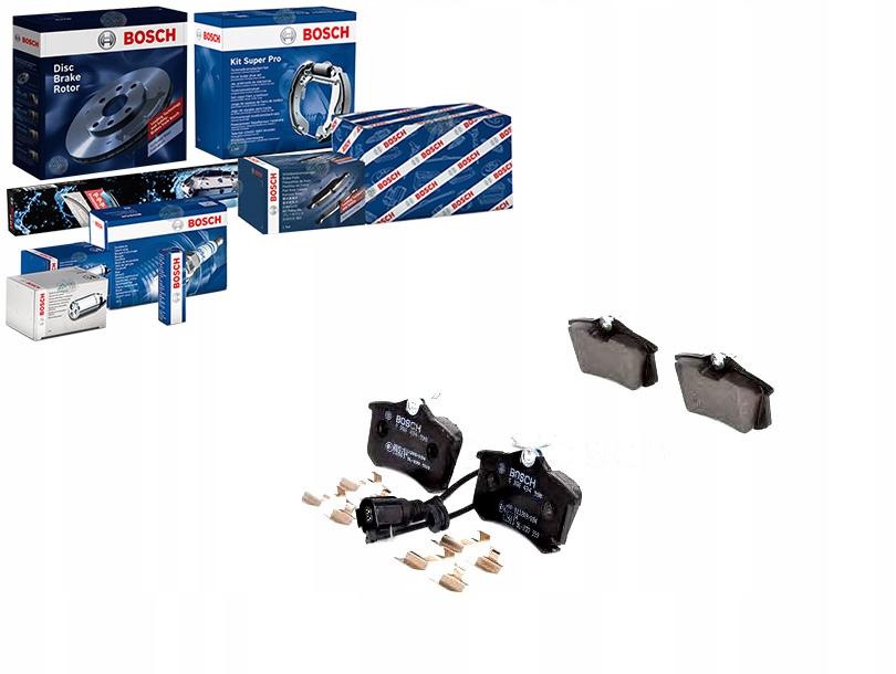 Sada Brzdových Destiček Bosch 425467 6Q0698451