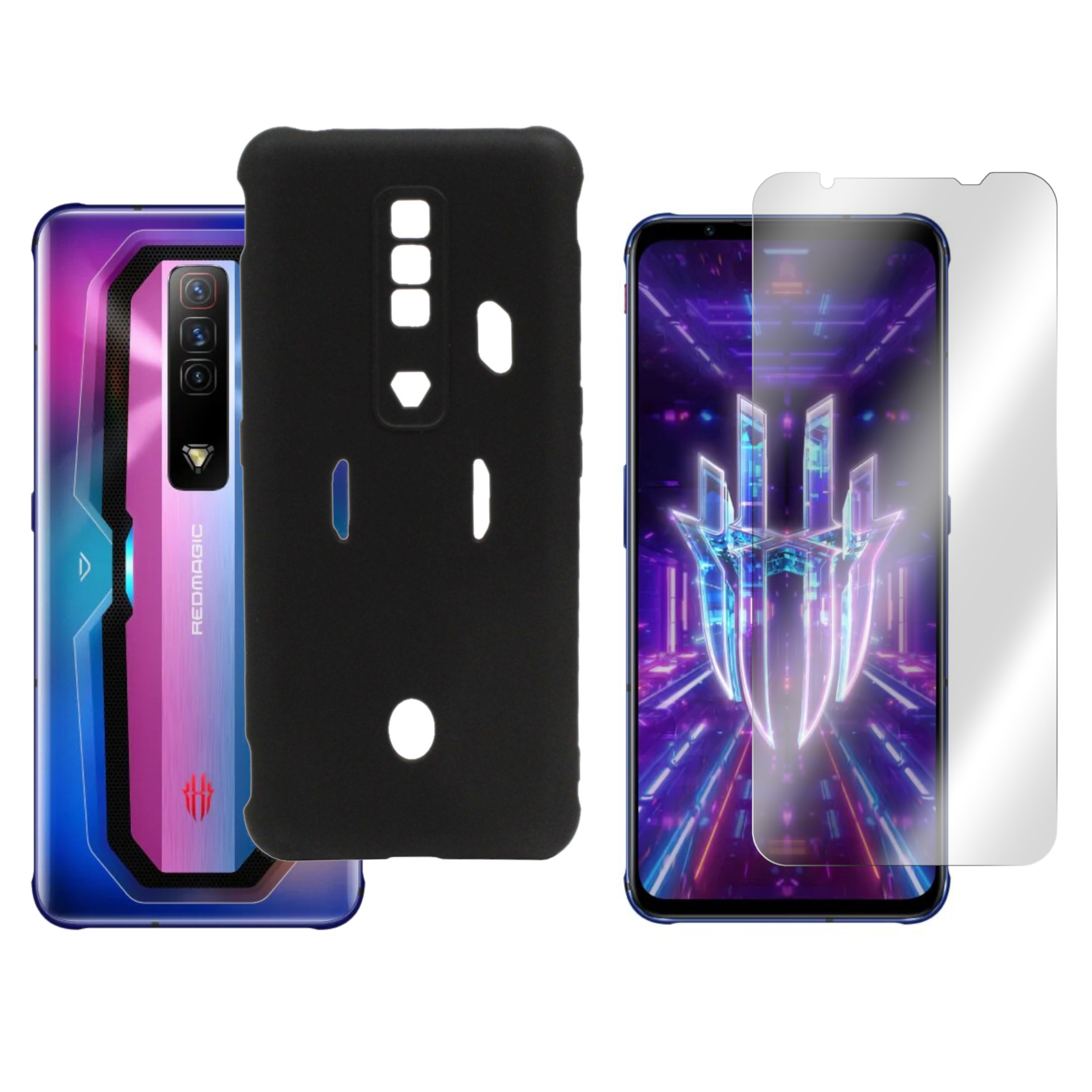 

Etui Jelly do Nubia Red Magic 7 5G czar Matt+szkło