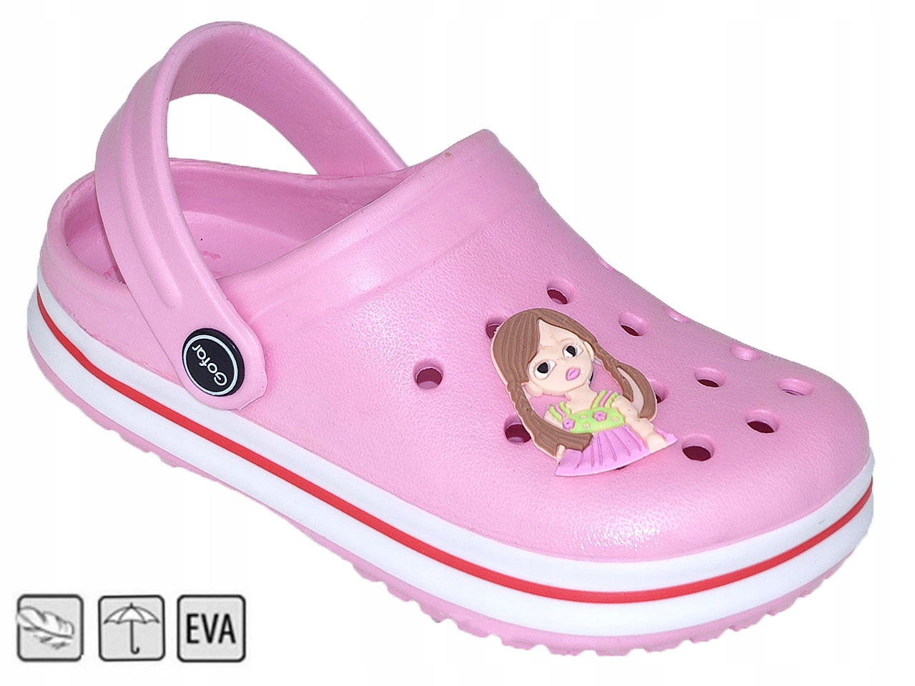 KROKSY KLAPKI OGRODOWE BASEN PIANKOWE DZIECIĘCE