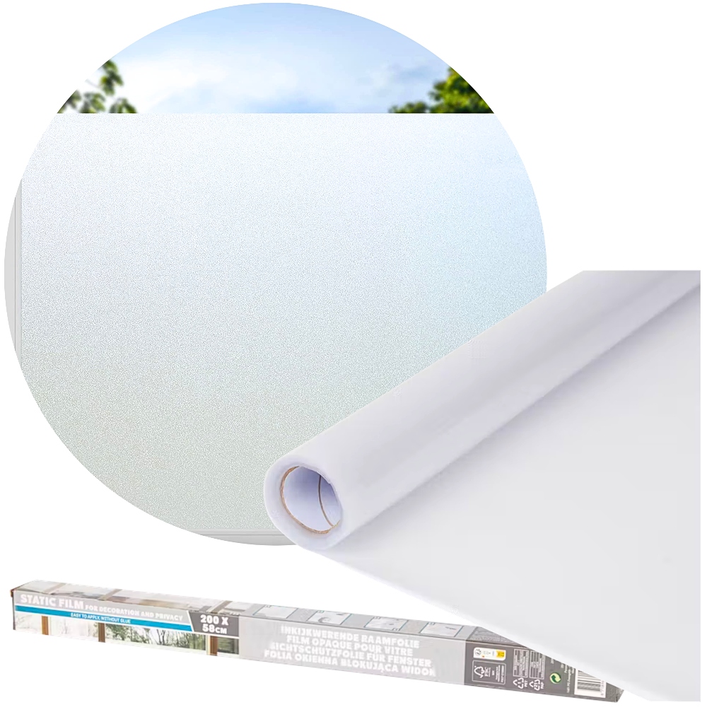 

Folia Okienna Matująca Mleczna Samoprzylepna 200cm