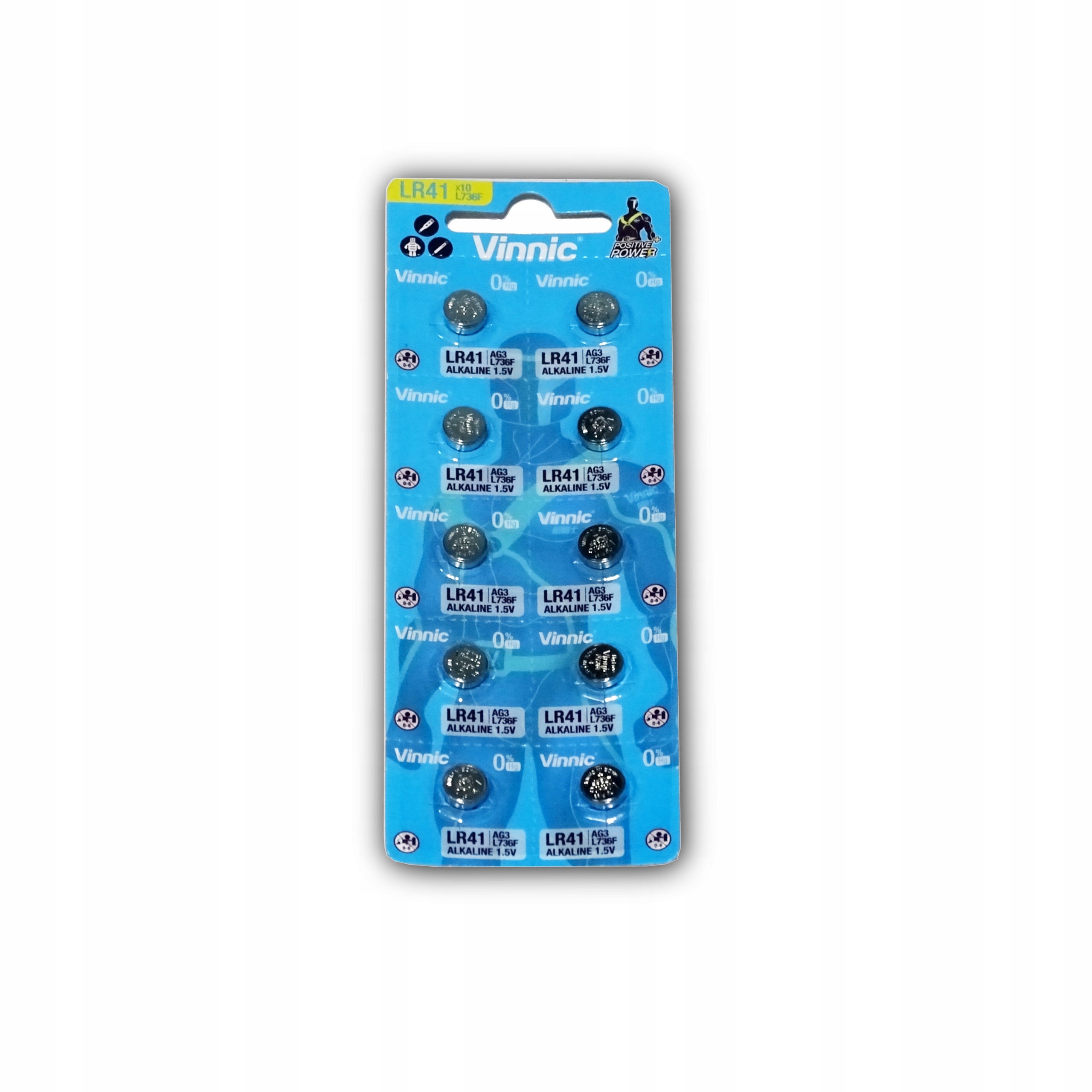 

bateria L736F L736 LR41 AG3 G3 192 Vinnic 10 szt.