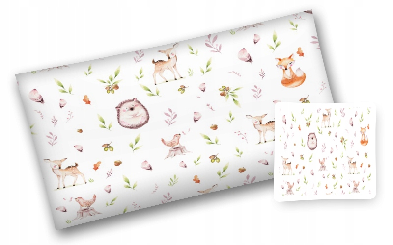 PRZEŚCIERADŁO BAWEŁNIANE DO ŁÓŻECZKA 120x60 wzory! Płeć chłopcy dziewczynki